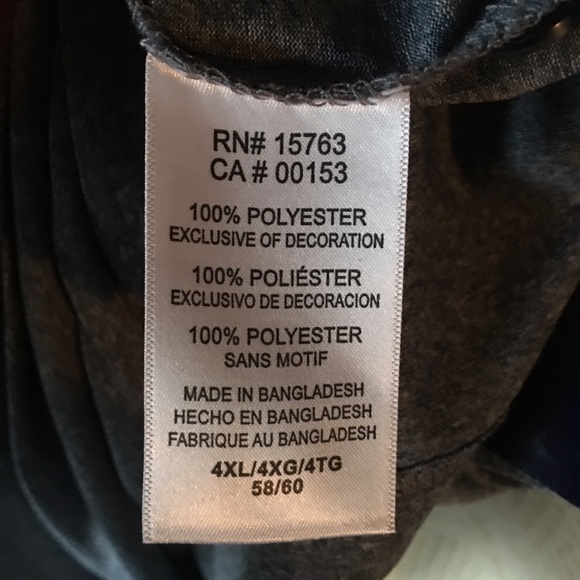 New Men’s ProEdge Michigan Polo Shirt Gray Sz 4XL - Picture 6 of 8